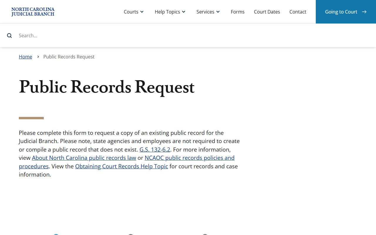 Chowan County arrest records public records request routing