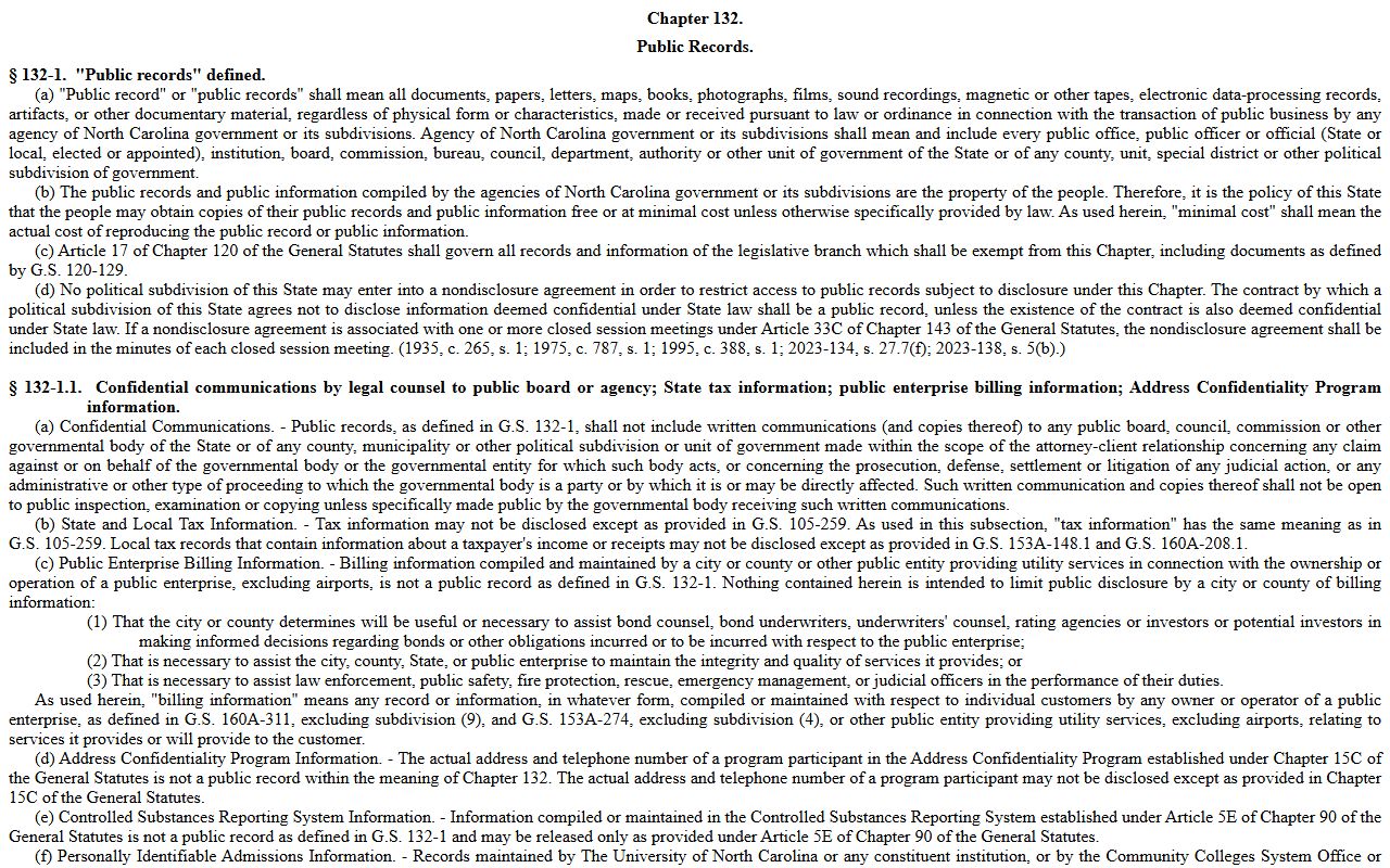Chowan County criminal court records Chapter 132 warrant and indictment records