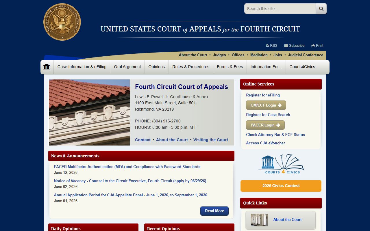 Chowan County District Court related appellate court information